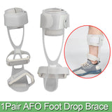 1Pair Medical Drop Postural Correction Brace-Ankle Support-Spt Ankle Foot Orthosis Walking