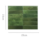3pcs Self-adhesive 3D Wall Panel Peel and Stick Bacplash for Kitchen Waterproof Tile Sticker