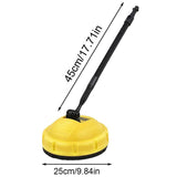 Cleaning Car or Brush Pressure Washer Release Rotary Surface Patio Cleaner Attachment for Karcher K1-K7 Accessories