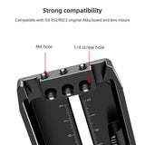 Gimbal Aluminum Alloy Arca-Swiss Quick Release Plate Adapter Replacement for DJI RS2 RSC2