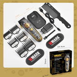 NEW WMARK NG-134 Wireless Charging Clipper High Speed Professional Type-C Rechargeable Hair Cutter With Charge Stand