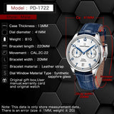 PAGANI DESIGN New Pilot Men's Watches Top Brand Men Mechanical Wristwatch Sapphire Glass Power Reserve Automatic Watch For Men