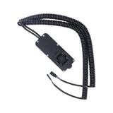 Underwater Thruster Wired Controller Waterproof PWM Wired Cruise Remote Control for Dual Motor Forward Backward Turn Black