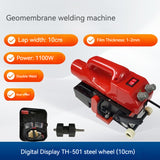 Digital Display Hot Wedge Geomembrane Welder HDPE Sheet Plastic Pond Liner PVC Repairing Welding hine