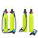 DEDEPU S5000 Oxygen Cyder Respirator Scuba Diving Tank 1L Equipment Snorkeg Hand Pump