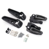 Top-Motorcycle For Vespa GTS GTS300 Gts300 Gts 300 2021 2022 Footrest Rear Passenger Footpegs Mount Black Pedal