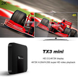 Original Tanix TX3 mini Android 11.0 H313S Quad Core 4G WiFi Box Smart 2GB 16GB 4K HD Media player 3D TX6 TV BOX 1G8G top box