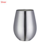 500ML Beer Cup Stainless Steel Cocktail Mugs Milk Drinking Mug Coffee Tumbler Juice Milk Cup Metal Mug For Bar Outdoor Drinkware