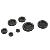 170PCS Rubber Grommet Assortment Firewall Hole Electrical Wire Grommet Gasket Kit For Wire Plug And Cable Protect Bush 7 Size