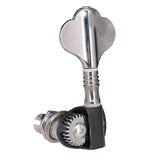 Open Gear Tuners For Guitar Parts hine Heads Tuning Pegs Chrome Bass New Practical