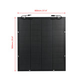 600W/300W Solar Panel Kit - 18V Flexible Cell Energy Charger Solar Plate for Camping, Yacht, Motorhome, Car, RV, Boat, Caravan