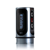 Hot Sale FLUX-Max Wireless Tattoo Machine Pen Brush Coreless Motor Strong Quiet 4.0mm Stroke Two Battery With RCA Adapter