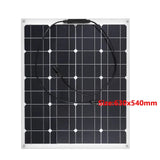 300W 18V Flexible Solar Panel Kit - With Controller Power Bank for Outdoor, Phone, iPad, Camping, RV, Car, Boat
