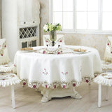 Round Tablecloth Art Household round tablecloth waterproof Europe Tablecloths on table dinning wer Fabric dust cover new year