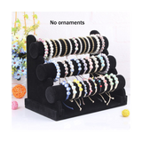 3 Tier Holder Rack Storage Watch Bracelet Necklace Jewelry Display Case