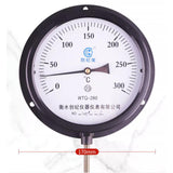 Pressure pointer type industrial high-precision temperature tester boiler water/oil/steam thermometer 0-300℃