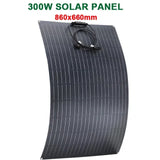 12V To 110V 220V 3000W Pure Sine Inverter 300W Panel 150A Controller Solar Power Generator Emergency Battery Charger
