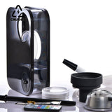 CRUSHER LED Smoking Hookah Set Grass Bowl Charcoal Burning Herb Water Filtration Pipe Tobacco Shop Accessories