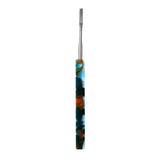 LTQ Rosin Dab Tools Water Pipe Wax Dabber Sier Square Resin Handle Stainless Steel for Dry Herb Vaporizer Quartz Nails Bongs