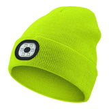 Outdoor Sport Knitted Light LED Hat Flashlight Headlight Headlamp Windproof Hats for Climbing Cycg Camping Head Lamp Item