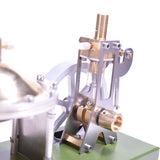 Model,Vertical Transparent Cylinder Steam Engine Physics Science Experiment Model Toy