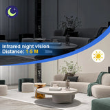 HD 1080P Ultra Long Standby WiFi Mini Low-Power Night Vision Mobile Detection Wireless Intelligent Surveillance Cameras