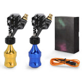 Adjustable Tattoo Machine Electro Galvanized Alloy Motor Tattoo Pen Anti Slip Strong Conductivity Tattoo Motor Pen