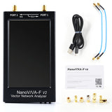 4.3 Inch NanoVNA-F V2 Vector Network S-A-A-2 Nano VNA Tester 50KHz-3GHz Short Wave HF VHF UHntenna Analyzer Meter