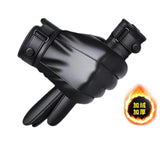 Universal Motorcycle Winter Men's Leather Outdoor Cycg Skiing Warmth Adjustable Waterproof Gloves Accessories Items