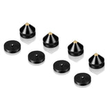 Cone Metal Audio Speaker Anti-shock Speaker Foot Pad Speaker Stand Speaker Spikes Loudspeaker Pad