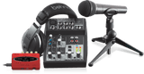 BEHRINGER PODCASTUDIO recording set with USB/Audio Interface for podcasting,music production and digital home recording