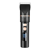 Professional Push Scissors New Resuxi ZX688-3 Men's LCD Digital Display Electric Hair Clipper with Adjustable Blade