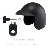 Rainproof Motorcycle SunShade Mini Cell Holder Hat Nylon Snowproof Riding Mobile Phone Helmet Umbrella