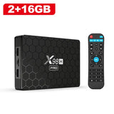 X98H PRO Android 12.0 TV 2GB RAM 16GB ROM Allwinner H618 HDR10 Wifi6 1080P BT5 1000M Media Player Set Top BOX