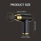 Handheld Electric Massager, Portable Muscle Massage Gun, For Deep Tissue Muscle Massage