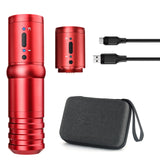 Ambition  Portable Wireless Tattoo Pen Machine Powerful Coreless DC Motor 2400 mAh 4.0mm Stroke Lithium Battery for Artist Body