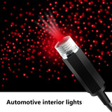 Romantic LED Starry 12V 0.3A Atmosphere Sky Lamp Galaxy Star Night Light Car Roof for Room Ceig Decoration