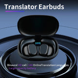 Language Translation Earbuds One Support 144 Languages Accents Translate Music and Calls 3in1 Wireless Device Hot Sale