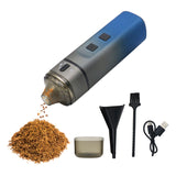 Electric portable spice automatic grinder, and cigarette shredder