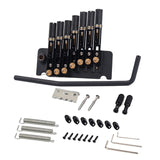 Black Headless Guitar Tremolo Bridge Device 6/7-String Bridge Tremolo System Set NEW