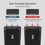220V Paper Shredder Cross-cut ffice 12L Large Capacity Electric Document Strip Level 2 Confidential 8 9 Sheet Shredding