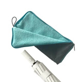 Folding Carrying Chenille Drying Puff With Zipper Super Absorbent Umbrella Bag Quick-Drying Hand Towels