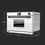 Desktop Large Capacity Multifunctional Household Electric Oven Micro Steam Baking Frying hine