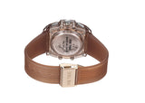 PINTIME Fashion Men's Watch Classic Tonneau Style Military Watches Sport Chronograph Lumious Date Quartz Wristwatch
