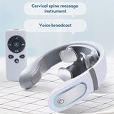 Wireless Pulse Pain Relief Electronic 4D Shiatsu Cervical Massager Hard Neck Massage Health Therapy