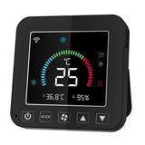 Tuya WiFi Thermostat Air Conditioner IR Temperature Humidity Infrared Controller USB Power LCD Touch Screen Google Home Alexa