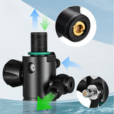2L Scuba Diving Equipment/gear C Set Mini Tank Mask/Adapter Cyder Oxygen Bottle Underwater Snorkeg