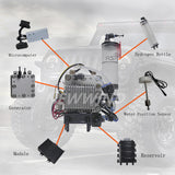 HHO Kit Carbon Cleaner Engine Hydrogen Generator For Car Fuel Cell