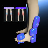 Sequential Air Pressure Pneumatic Dvt Pump Compression Therapy System Calf Foot and Leg Massager Sports Recovery Boots