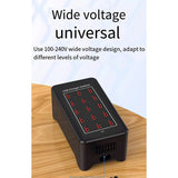 USB Charger High Quality 15 Ports HUB 100W Universal Wall Desktop Fast Charging Station Dock For Mobile Phone EU Plug